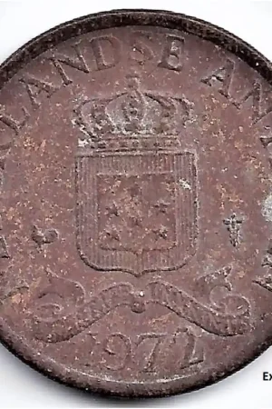 Nederlandse Antillen 1972 1 Cent Juliana F+ Niska cena