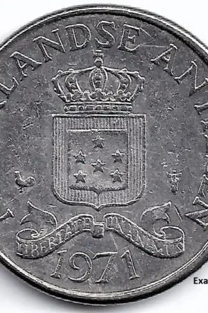 Szybka dostawa Nederlandse Antillen 1971 25 Cent Juliana P