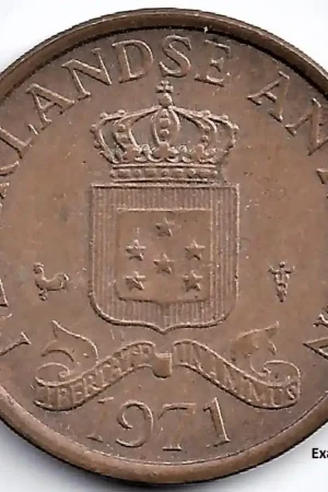 Kup teraz Nederlandse Antillen 1971 1 Cent Juliana ZF+