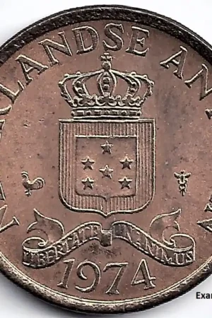 Ekspresowa dostawa Nederlandse Antillen 1971 1 Cent Juliana UNC