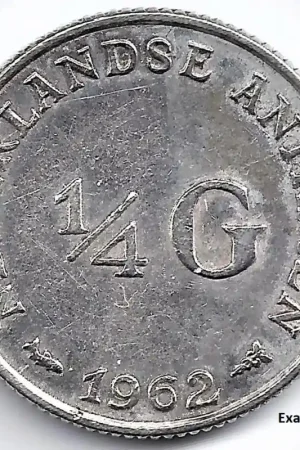 Nederlandse Antillen 1962 25 Cent Juliana P Promocja