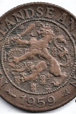 Nederlandse Antillen 1959 1 Cent Juliana ZF Oferta