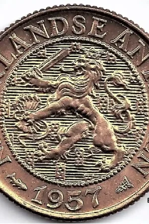 Nederlandse Antillen 1957 1 Cent Juliana UNC Oferta