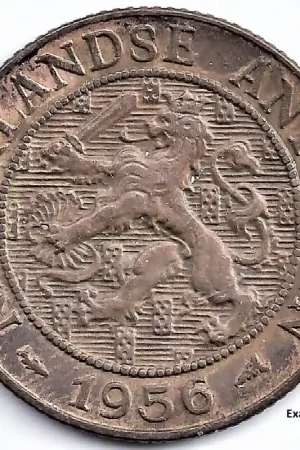 Nederlandse Antillen 1956 2,5 Cent Juliana ZF+ Ekspresowa dostawa