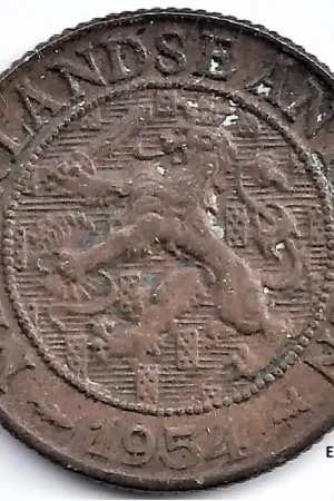 Nowość Nederlandse Antillen 1954 1 Cent Juliana ZF