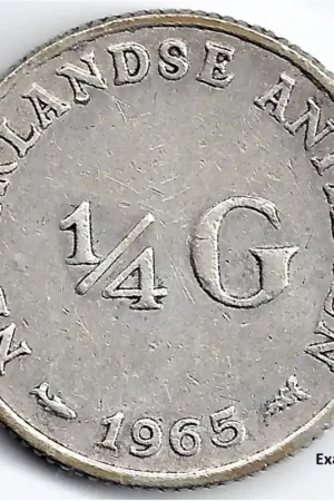 Nederlandse Antillen 1965 25 Cent Juliana ZF Zamów teraz