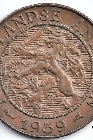 Nederlandse Antillen 1965 2,5 Cent Juliana ZF+ Ekspresowa dostawa