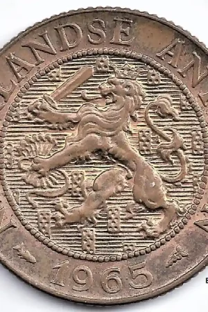 Promocja Nederlandse Antillen 1965 2,5 Cent Juliana P+