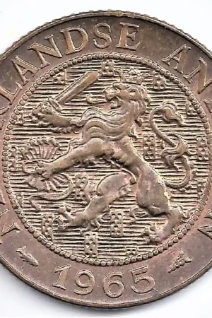 Nederlandse Antillen 1965 2,5 Cent Juliana P+ Bezpieczna płatność