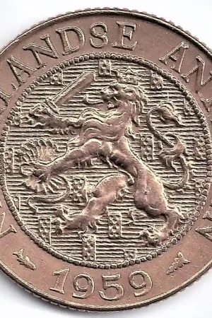 Bezpieczna płatność Nederlandse Antillen 1965 2,5 Cent Juliana P