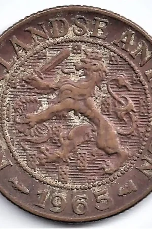 Nederlandse Antillen 1965 1 Cent Juliana ZF Tylko dziś