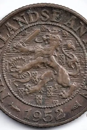 Nederlandse Antillen 1952 1 Cent Juliana ZF+ Szybka dostawa