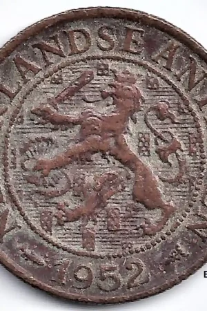 Wysoka jakość Nederlandse Antillen 1952 1 Cent Juliana F