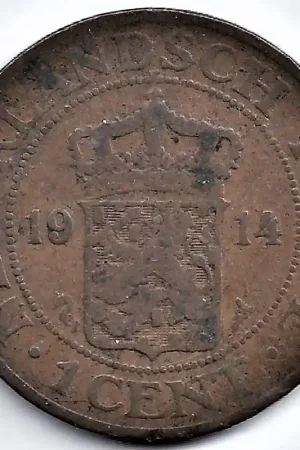 Nederlands Indië 1914 1 Cent Wilhelmina F Zamów teraz
