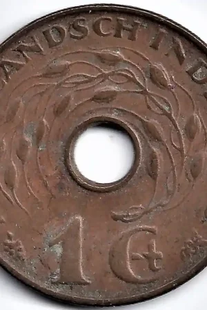 Oferta Nederlands Indië 1938 1 Cent Wilhelmina ZF-