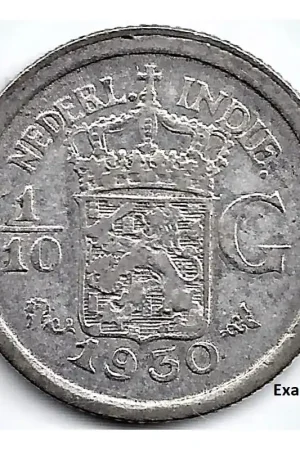 Ekspresowa dostawa Nederlands Indië 1930 10 Cent Wilhelmina ZF