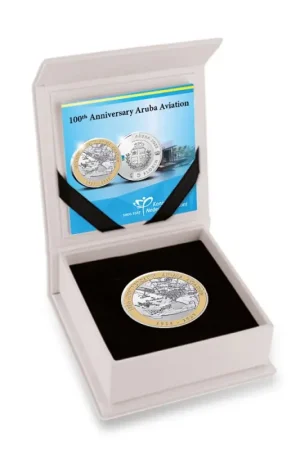 Zamów teraz Aruba 2023 5 Florin '100 jaar Luchtvaart' Proof