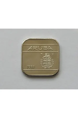 50 cent Aruba 1988 UNC/FDC Oferta limitowana