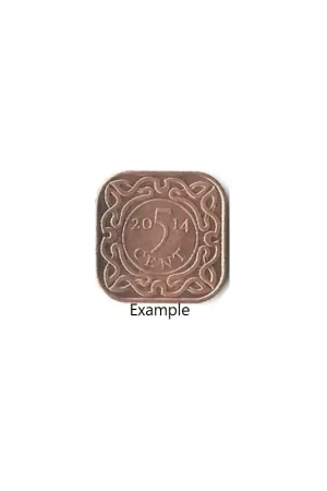 5 Cent Suriname 2014 Unc Nowość