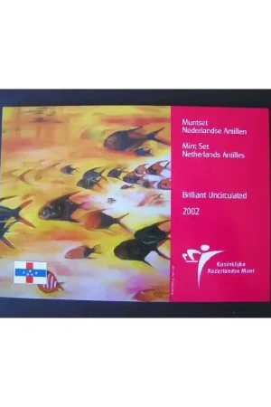 Premium FDC/Bu set Nederlandse Antillen 2002
