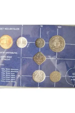 Autentyczny FDC set Nederlandse Antillen 1983