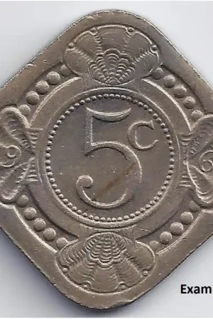Darmowa dostawa 5 Cent Nederlandse Antillen 1963 P