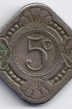 Najlepsza cena 5 Cent Nederlandse Antillen 1962 ZF-