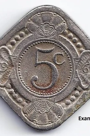 Darmowa dostawa 5 Cent Nederlandse Antillen 1962 ZF