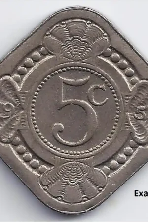 Popularny 5 Cent Nederlandse Antillen 1957 P-