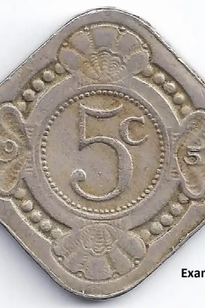 Bezpieczna płatność 5 Cent Nederlandse Antillen 1957 F+