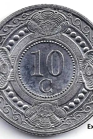 Popularny 10 Cent Nederlandse Antillen 2002 FDC