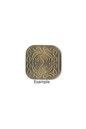 Niska cena 5 Cent Suriname 1971 Unc