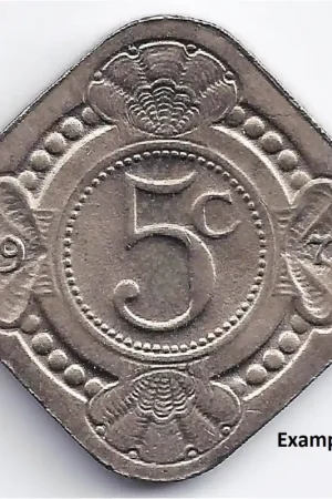 Darmowa dostawa 5 Cent Nederlandse Antillen 1970 UNC-