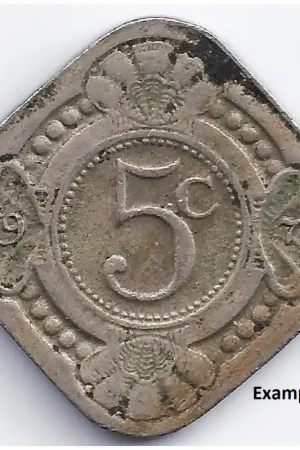 Rabat 5 Cent Nederlandse Antillen 1970 F+