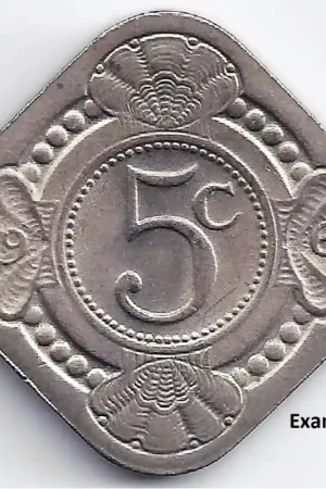 Najlepsza cena 5 Cent Nederlandse Antillen 1967 UNC