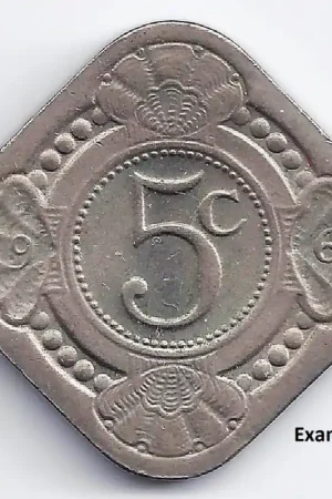 5 Cent Nederlandse Antillen 1967 P+ Bezpieczna płatność