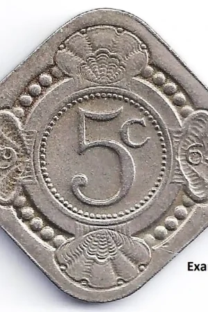 Popularny 5 Cent Nederlandse Antillen 1965 ZF+