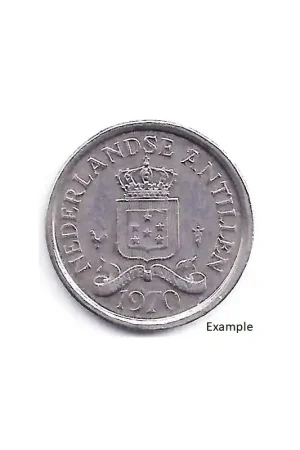 10 Cent Nederlandse Antillen 1970 P Oryginalny