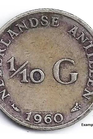 Kup teraz 1/10 gulden Nederlandse Antillen 1960 F+