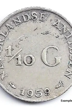 1/10 gulden Nederlandse Antillen 1959 ZF Zamów teraz