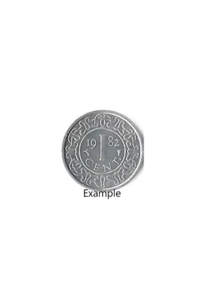 1 Cent Suriname 1982 Zf + Oryginalny