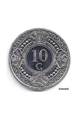 10 Cent Nederlandse Antillen 1989 UNC Autentyczny
