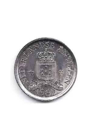 10 Cent Nederlandse Antillen 1982 UNC Autentyczny