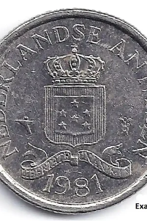 Oferta limitowana 10 Cent Nederlandse Antillen 1981 UNC-