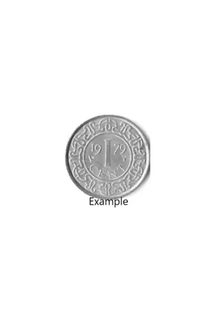 Darmowa dostawa 1 Cent Suriname 1979 Zf +