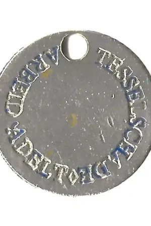 Winkelwagenmunt Nederland Tesselschade Nowość