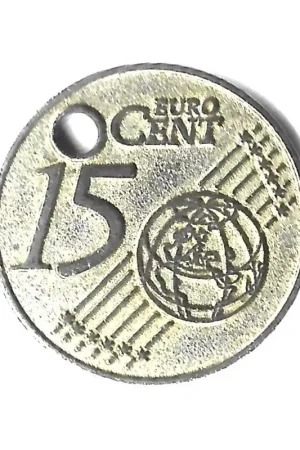 Tani Winkelwagenmunt Nederland Kerk 15 cent