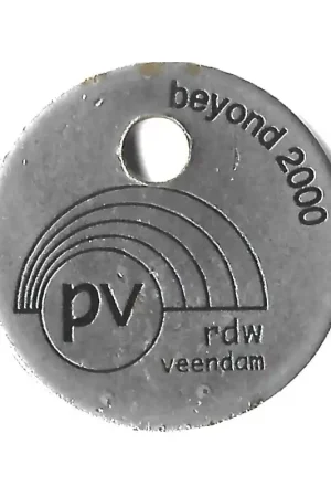 Winkelwagenmunt Nederland PV RDW Veendam Wysoka jakość