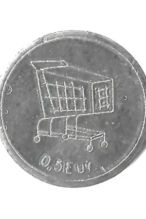 Rabat Winkelwagenmunt Nederland 0,5 euro