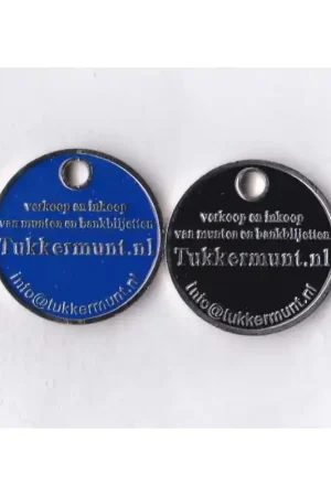 Wysoka jakość Winkelwagenmunt Nederland (Set van 2) In- en Verkoop Tukkermunt